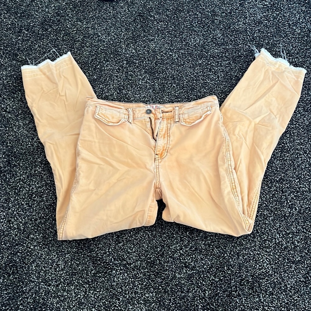 Orange Corduroy pants